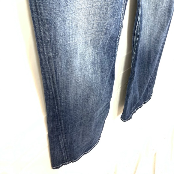 VIGOSS BOOT CUT Studded Distressed Stretch Jeans 5 - Picture 11 of 16